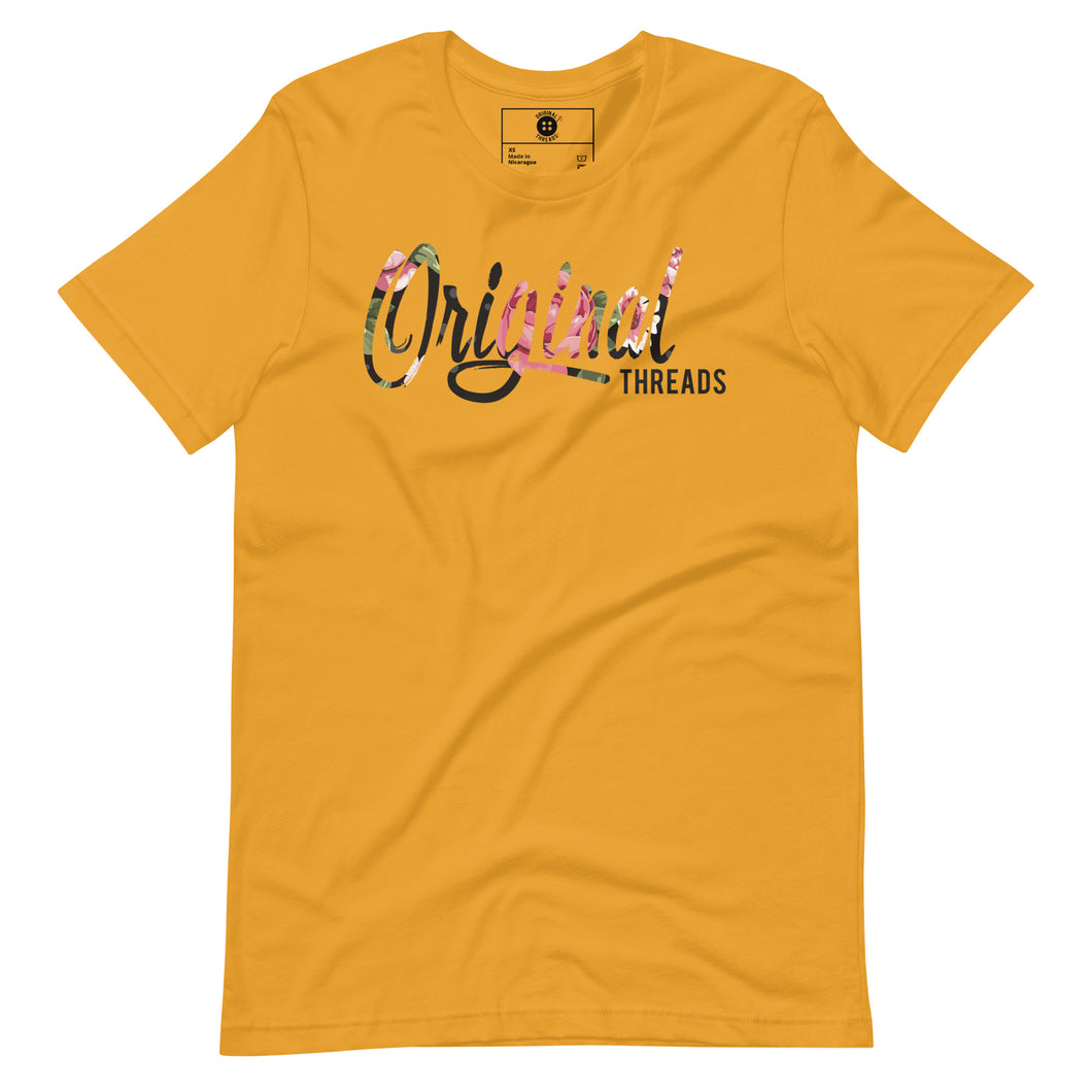 ORIGINAL THREADS FLORAL (MUSTARD)