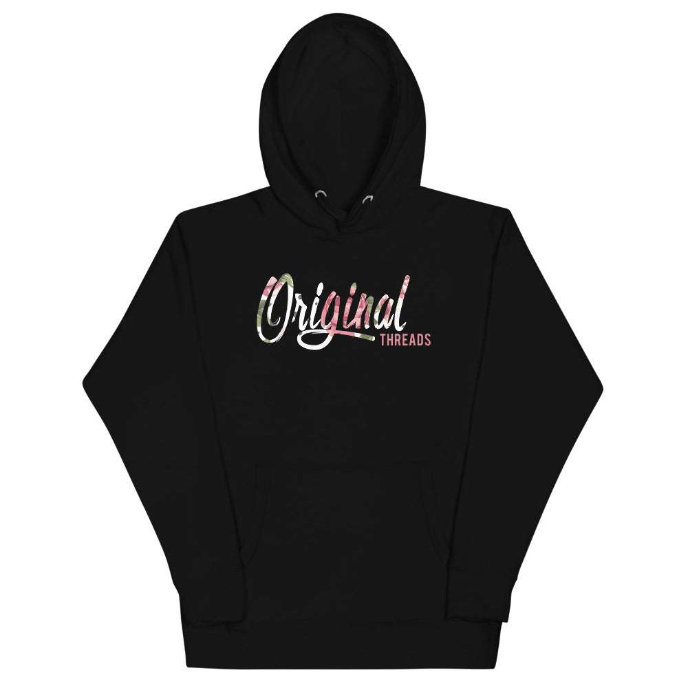ORIGINAL THREADS LOGO HOODIE (BLACK)