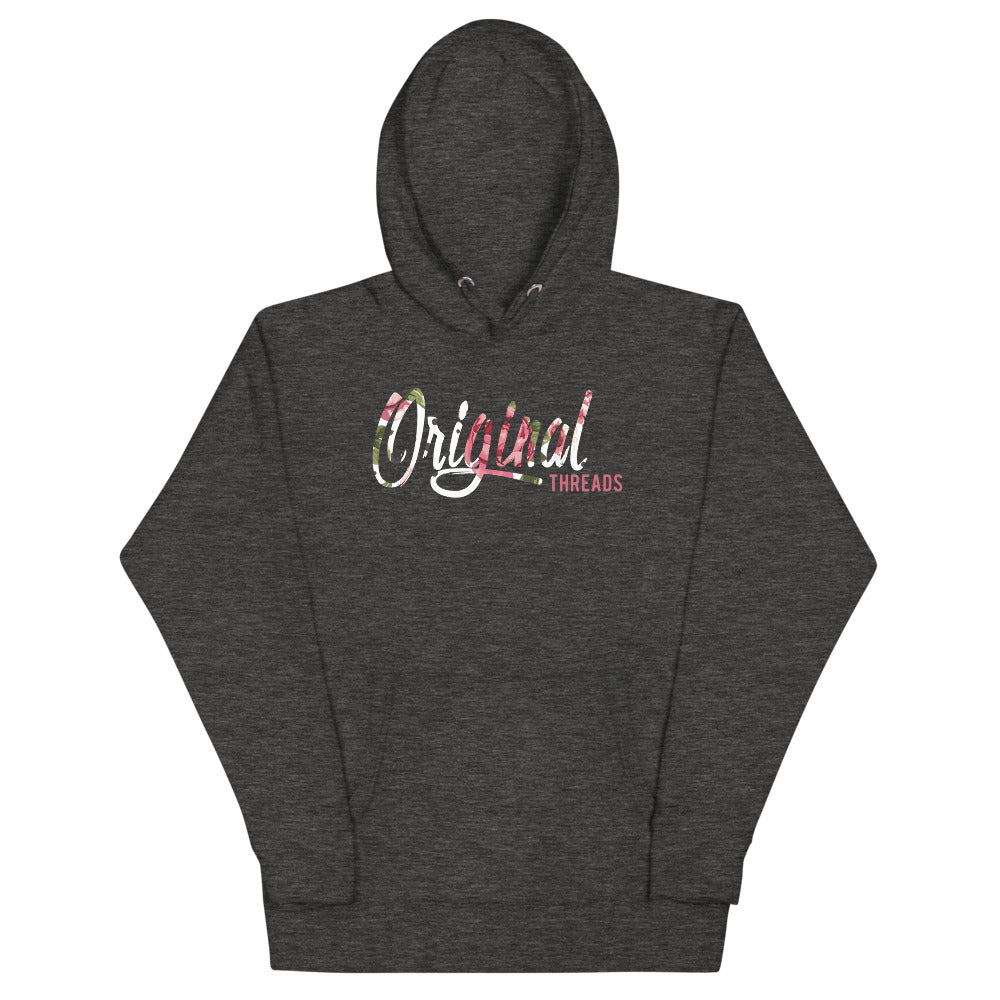 ORIGINAL THREADS LOGO HOODIE (CHARCOAL)