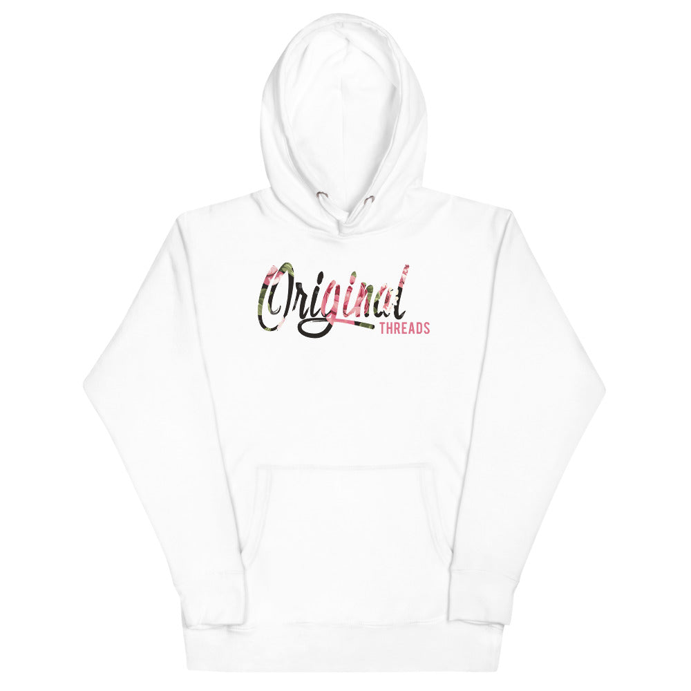ORIGINAL THREADS LOGO HOODIE (WHITE)
