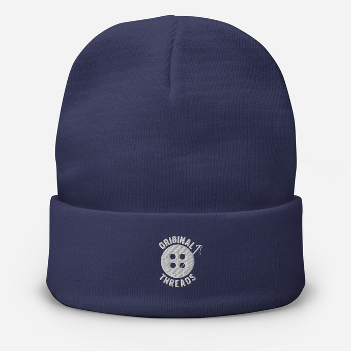 BLUE LOGO BEANIE